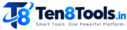 Ten8Tools.in logo – online tools platform